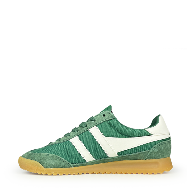 Groene suède sneaker