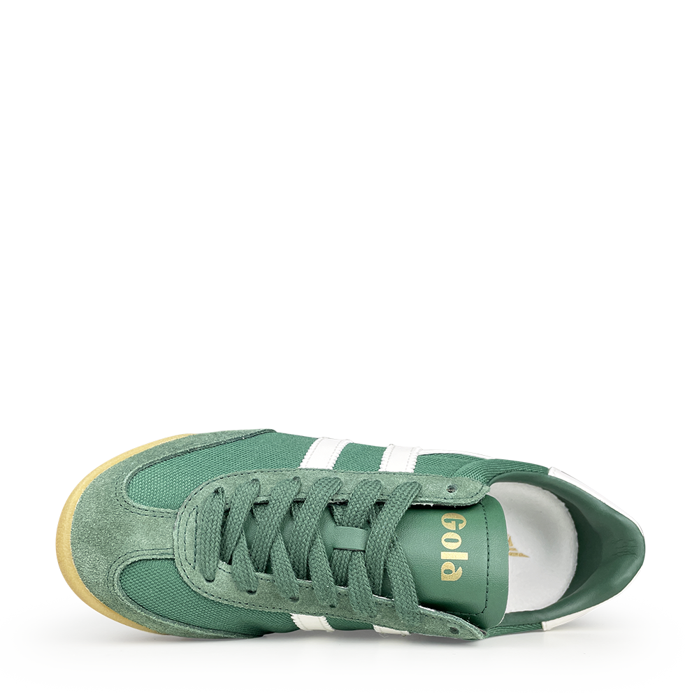 Groene suède sneaker