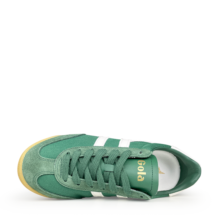 Groene suède sneaker