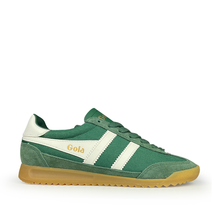 Groene suède sneaker