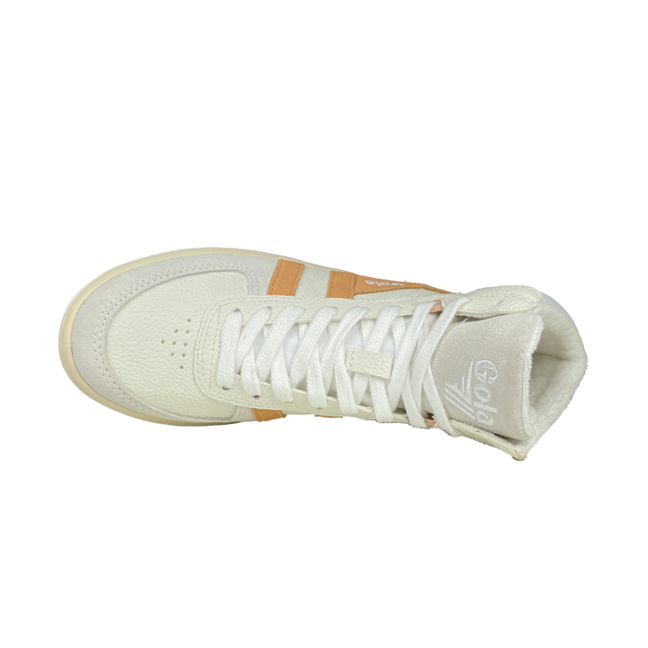 Witte hoge sneaker