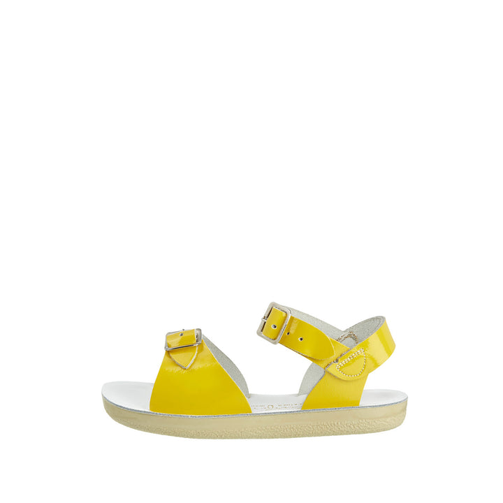 Surfer Premium sandal in patent yellow