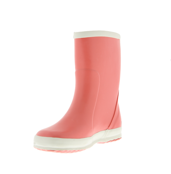 Rain boots coral