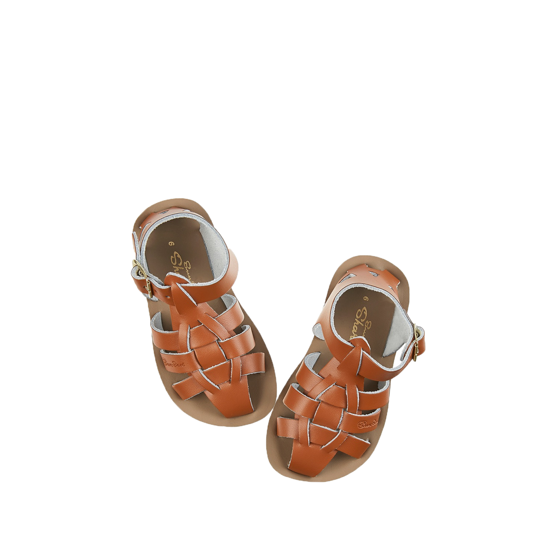 Shark sandal in brown