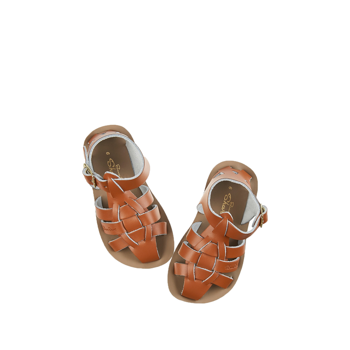 Shark sandal in brown