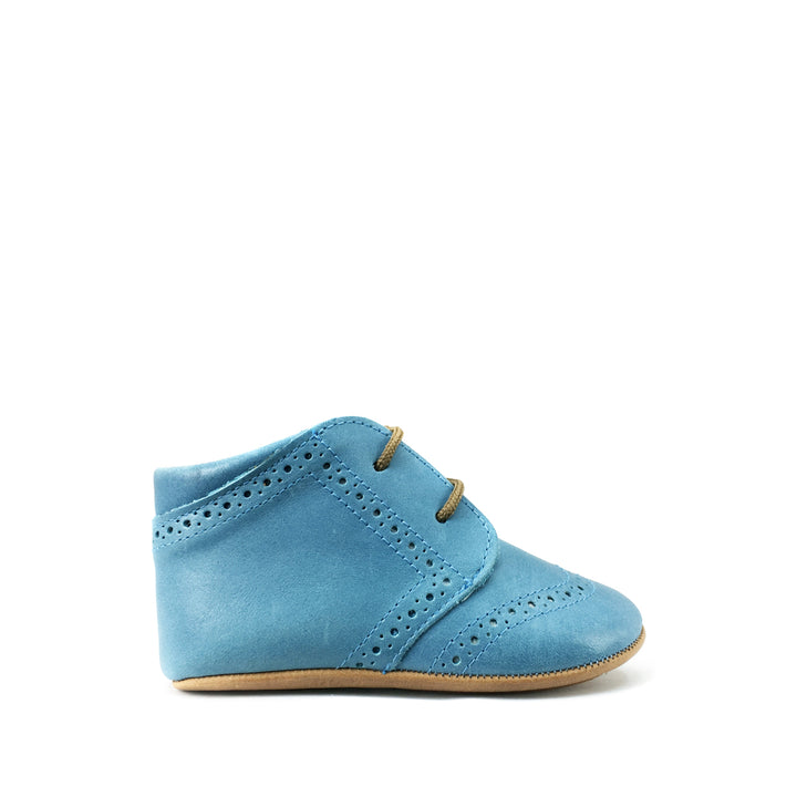 Blue simple pre-walking shoe