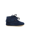 Pre-walking shoe blue suede