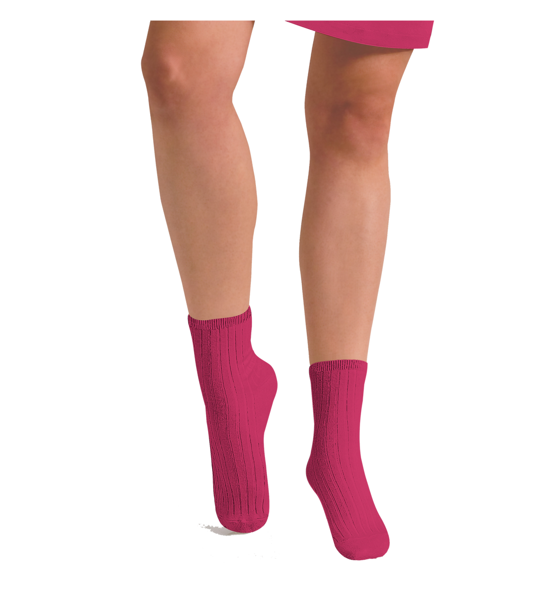 Short stocking fuchsia - Pink lady