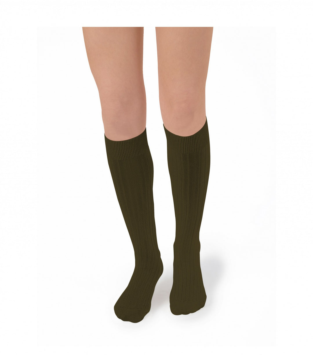 Knee socks green - Cactus du Mexique