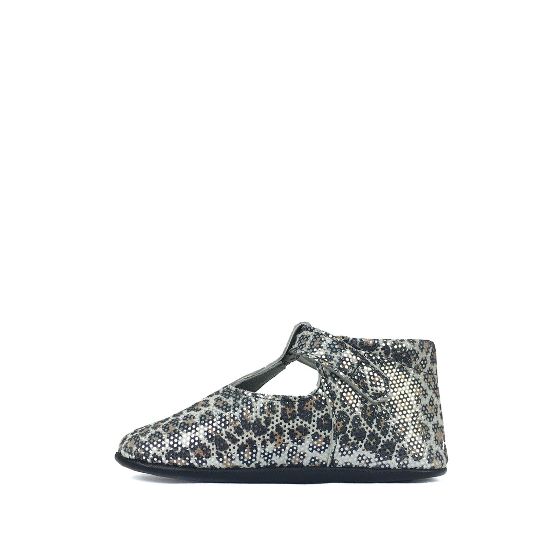 Prestapper ballerina leopard glitter