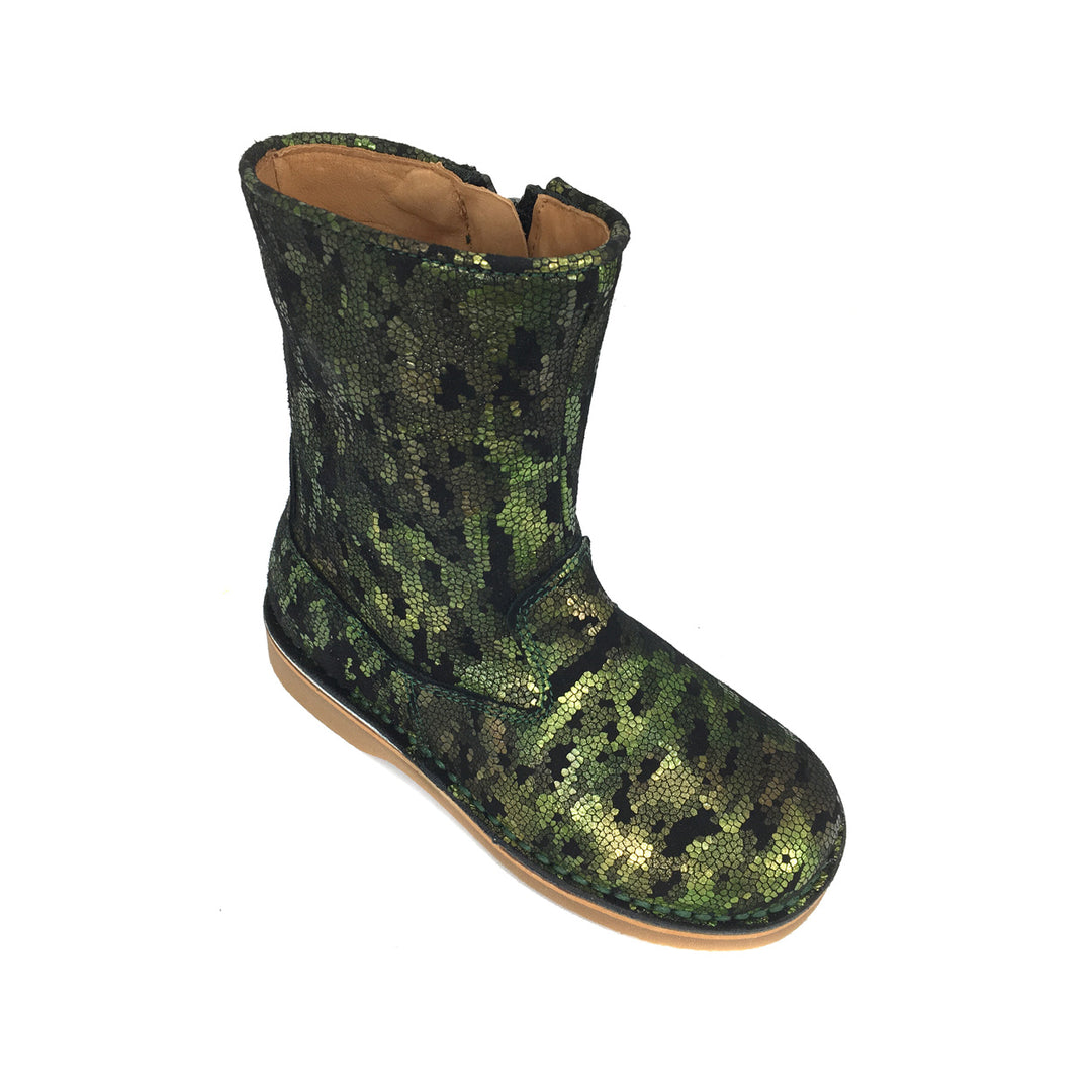 Boot green / print