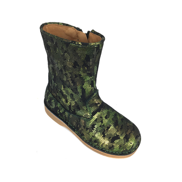 Boot green / print