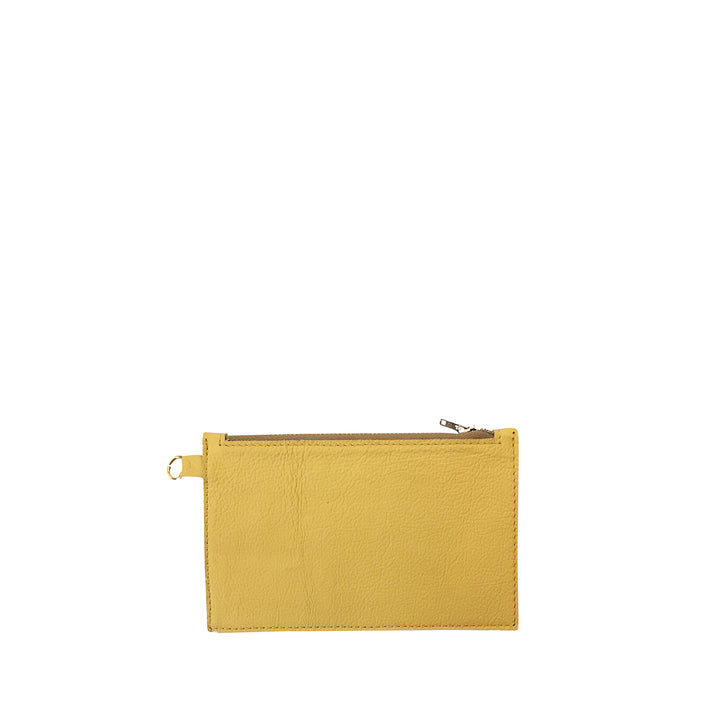 Geometric wallet Yellow yellow rectangle