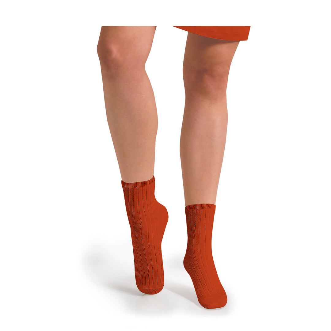 Short stocking orange confite