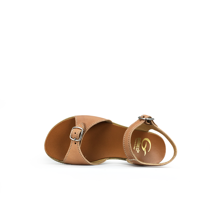 Sandal cognac