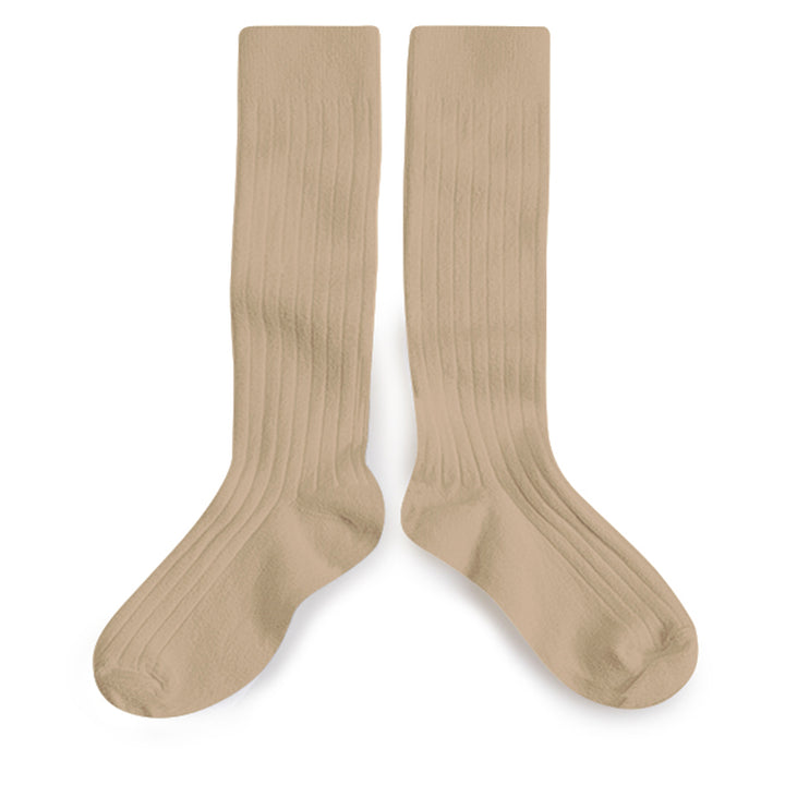 Knee-high socks Petite Taupe