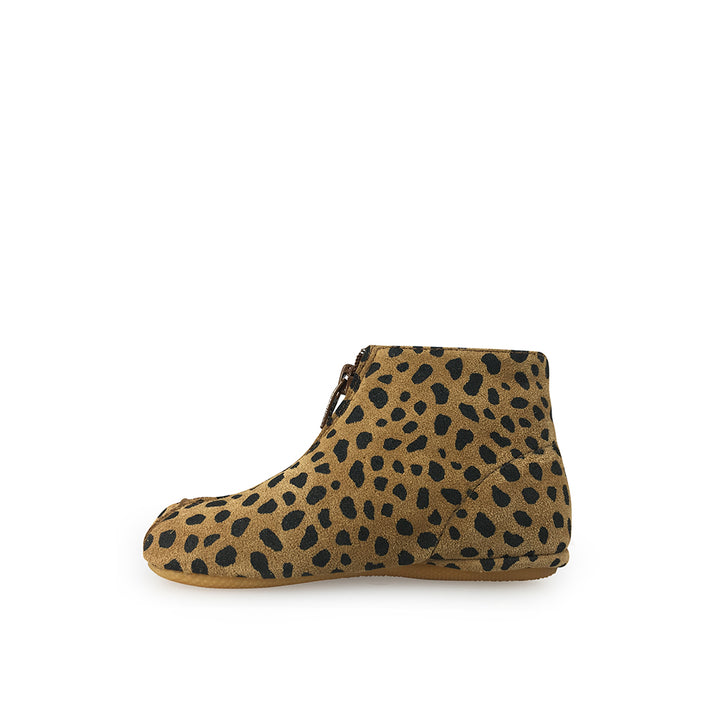 Baby slippers cheetah