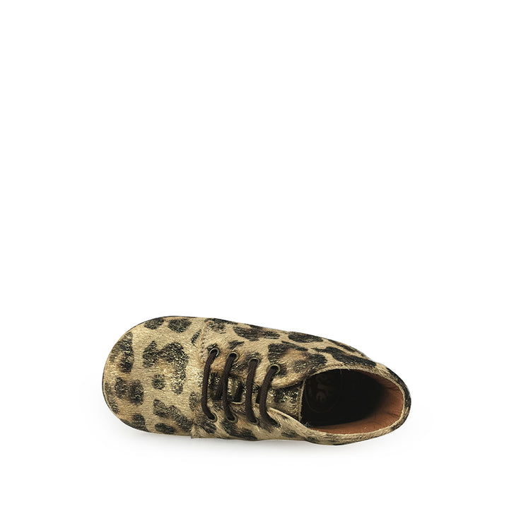 Bottine in pony leopard