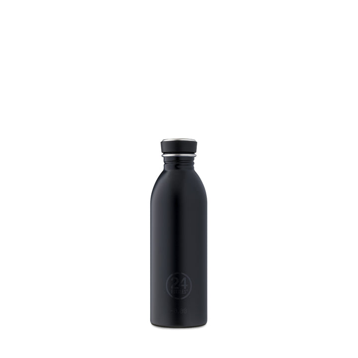 Drinking bottle steel Tuxedo Black