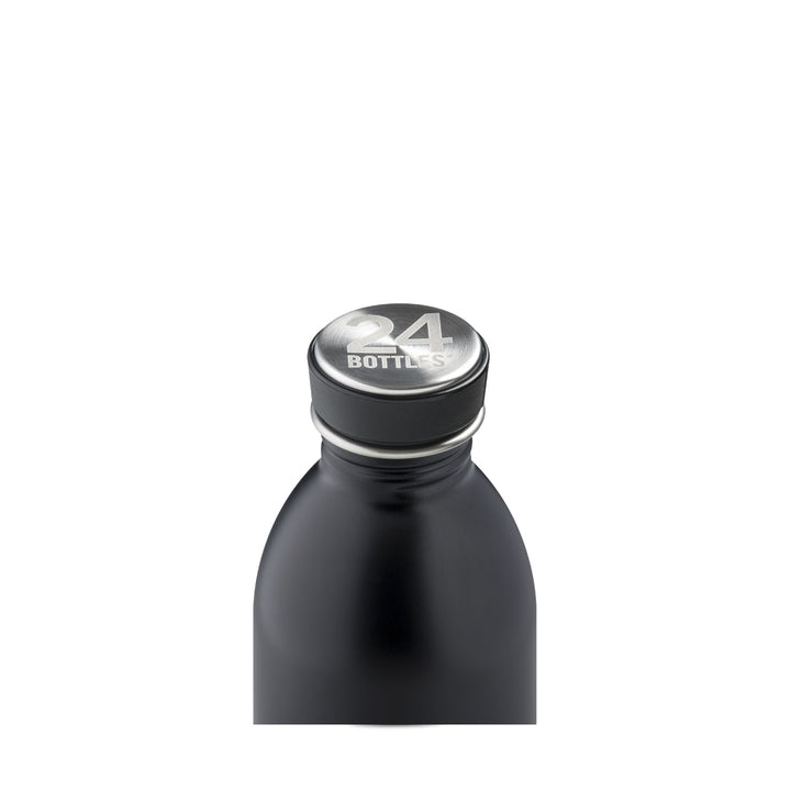 Drinking bottle steel Tuxedo Black