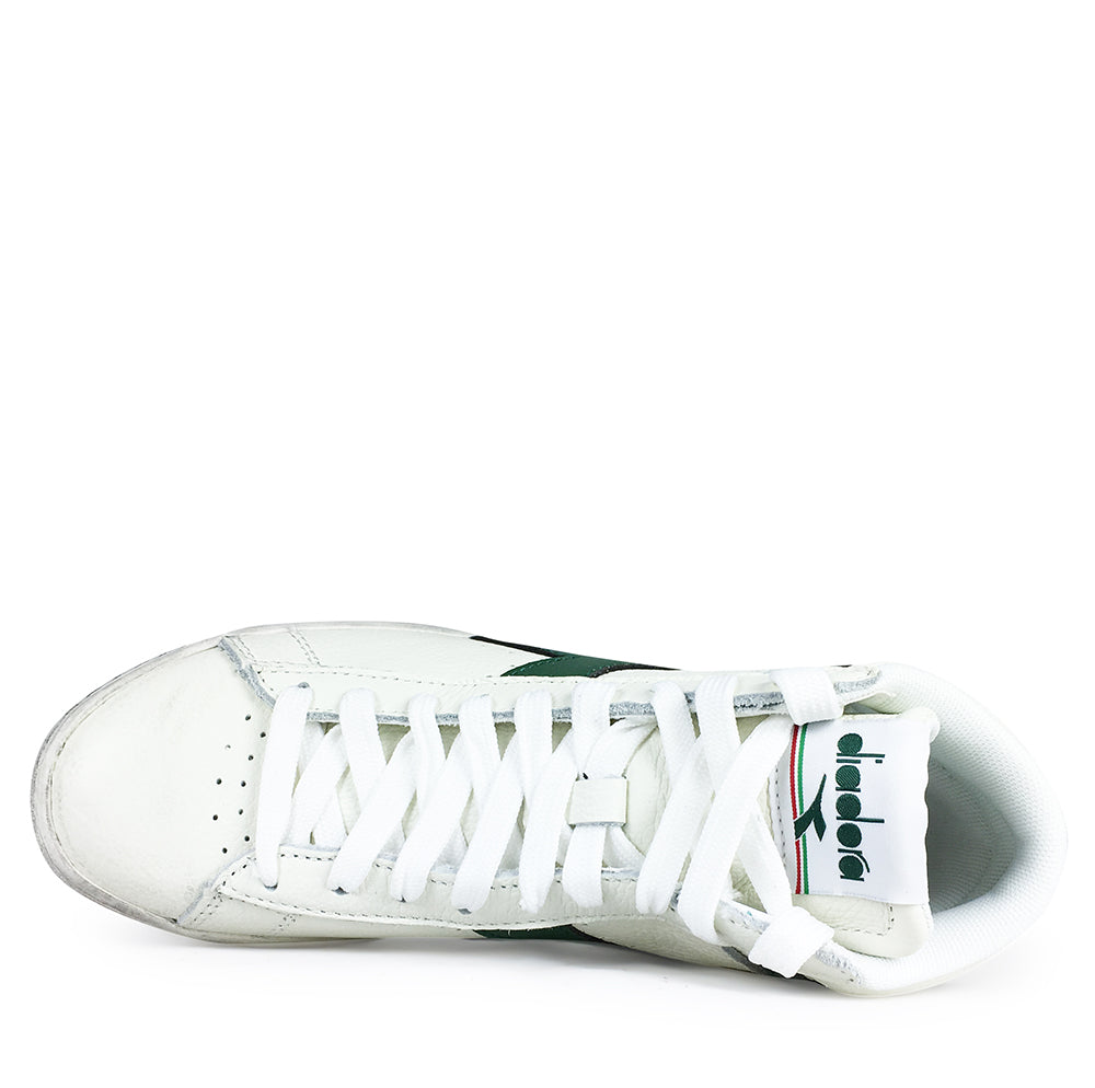 Sneaker white / green