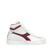 Sneaker white / burgundy