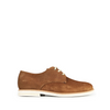 Lace-up shoe brown