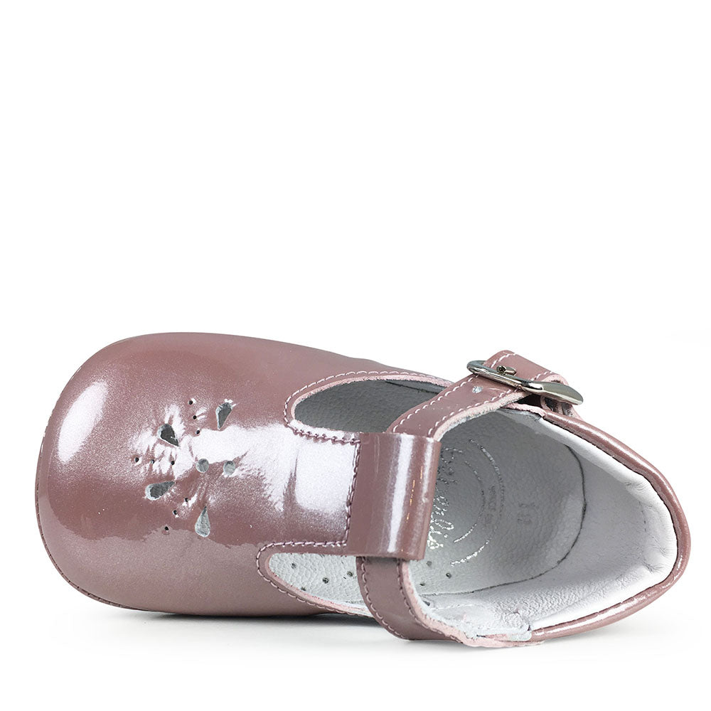 Baby slipper old pink