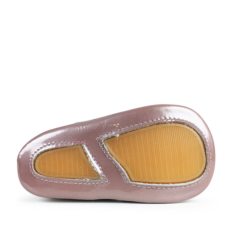 Baby slipper old pink