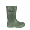 Khaki rain boots