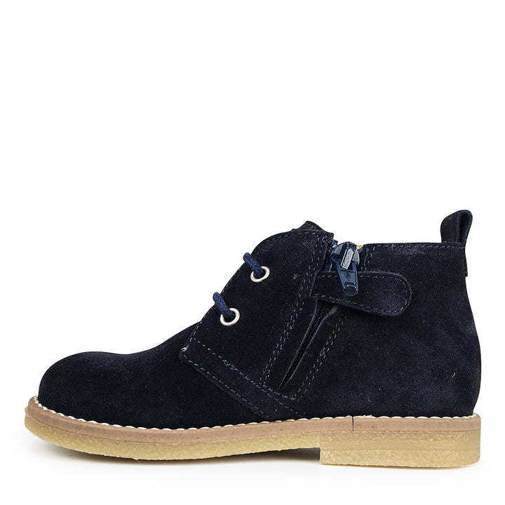 Ankle boots dark blue