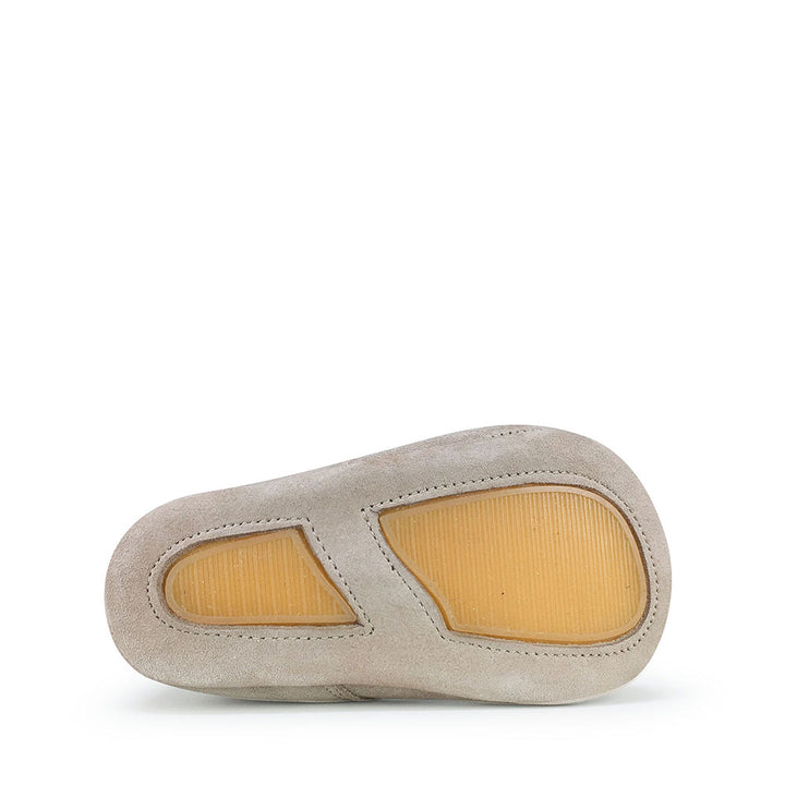 Baby slippers taupe