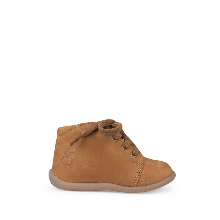 Stand up bottine in camel color