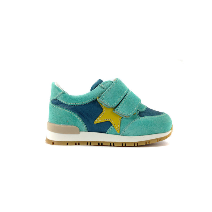 Sneaker blauw / groen