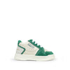 Sneaker wit en groen