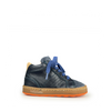 Blauwe soepele sneaker