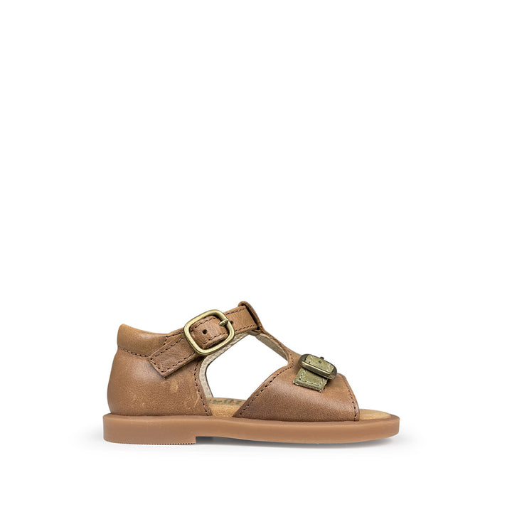 Sandal blue/brown