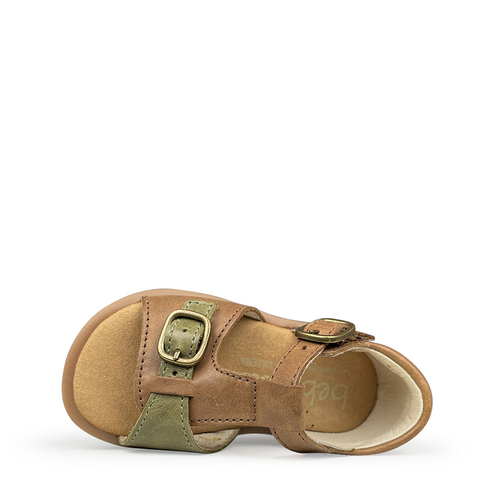 Sandal blue/brown