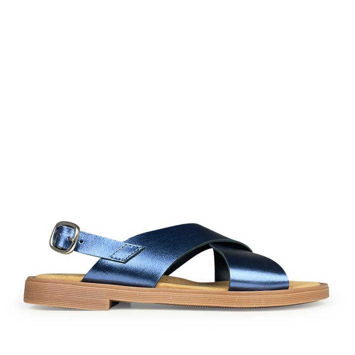 Sandal blue/brown