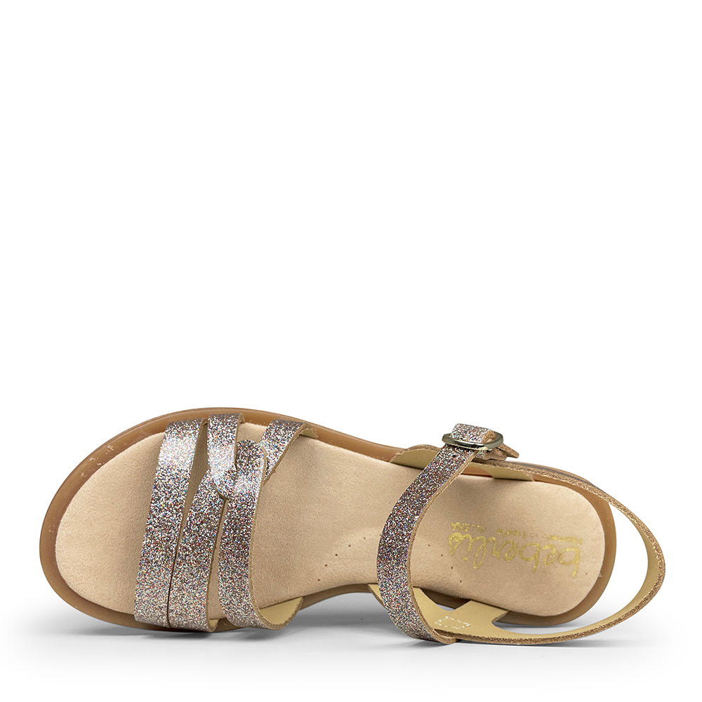 Sandal gold / multicolor