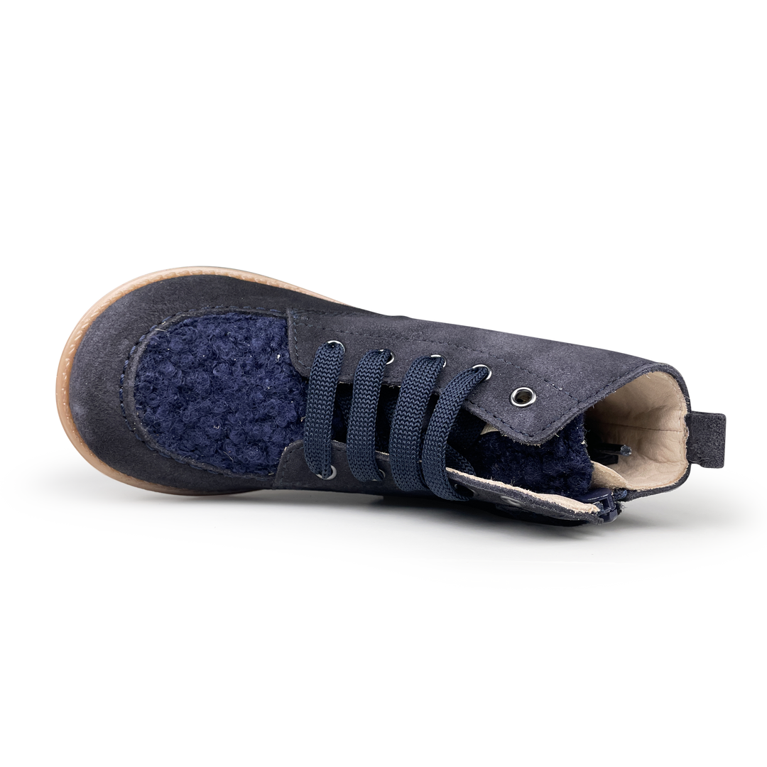 Donkerblauwe bottine