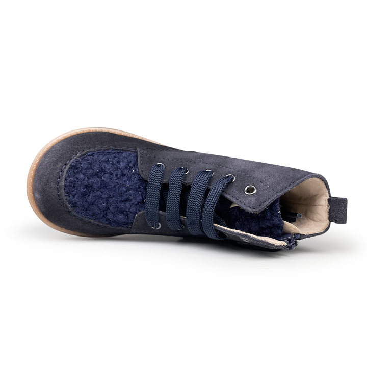 Donkerblauwe bottine