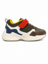 Runner multicolor met velcro