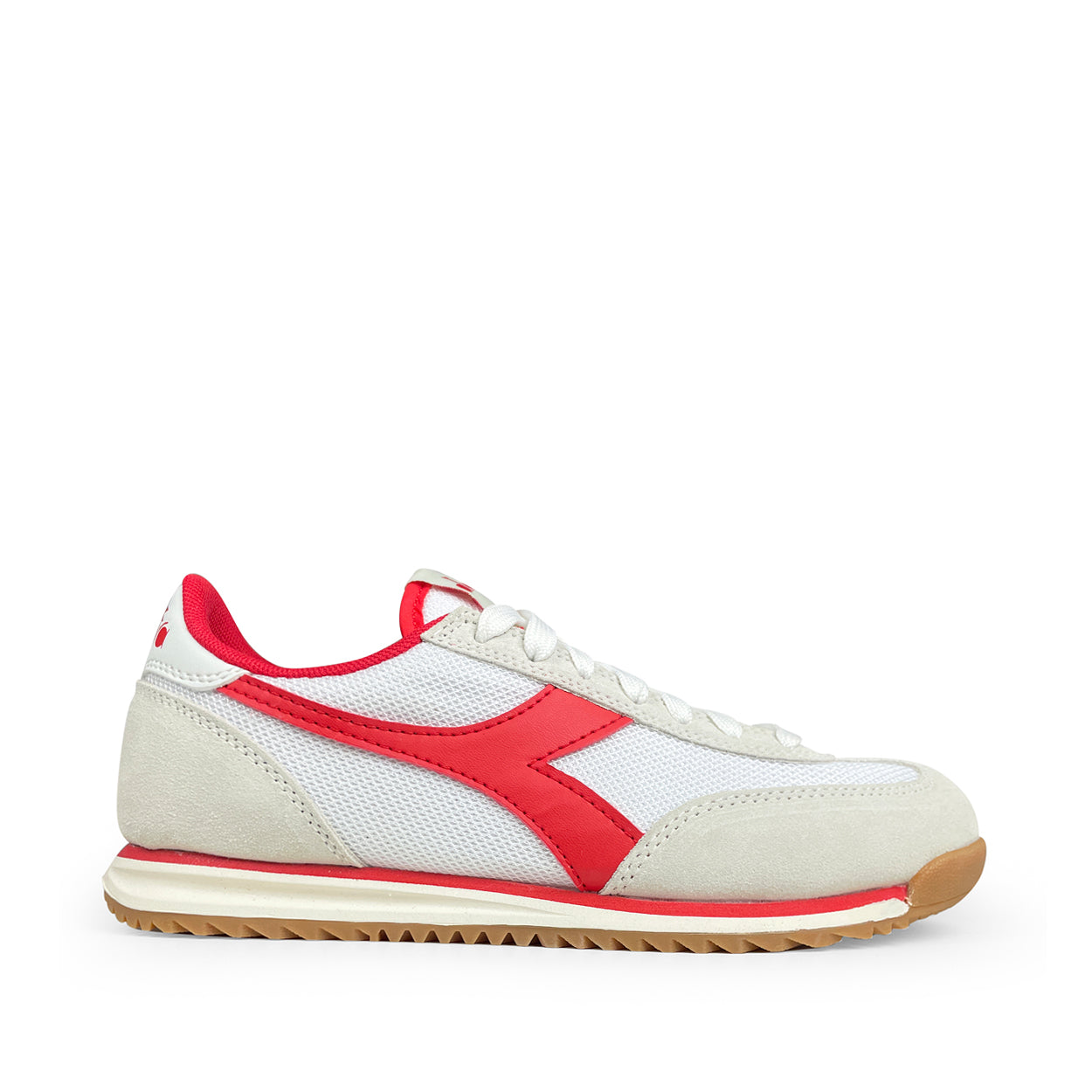Diadora Cross sneaker wit rood Wit