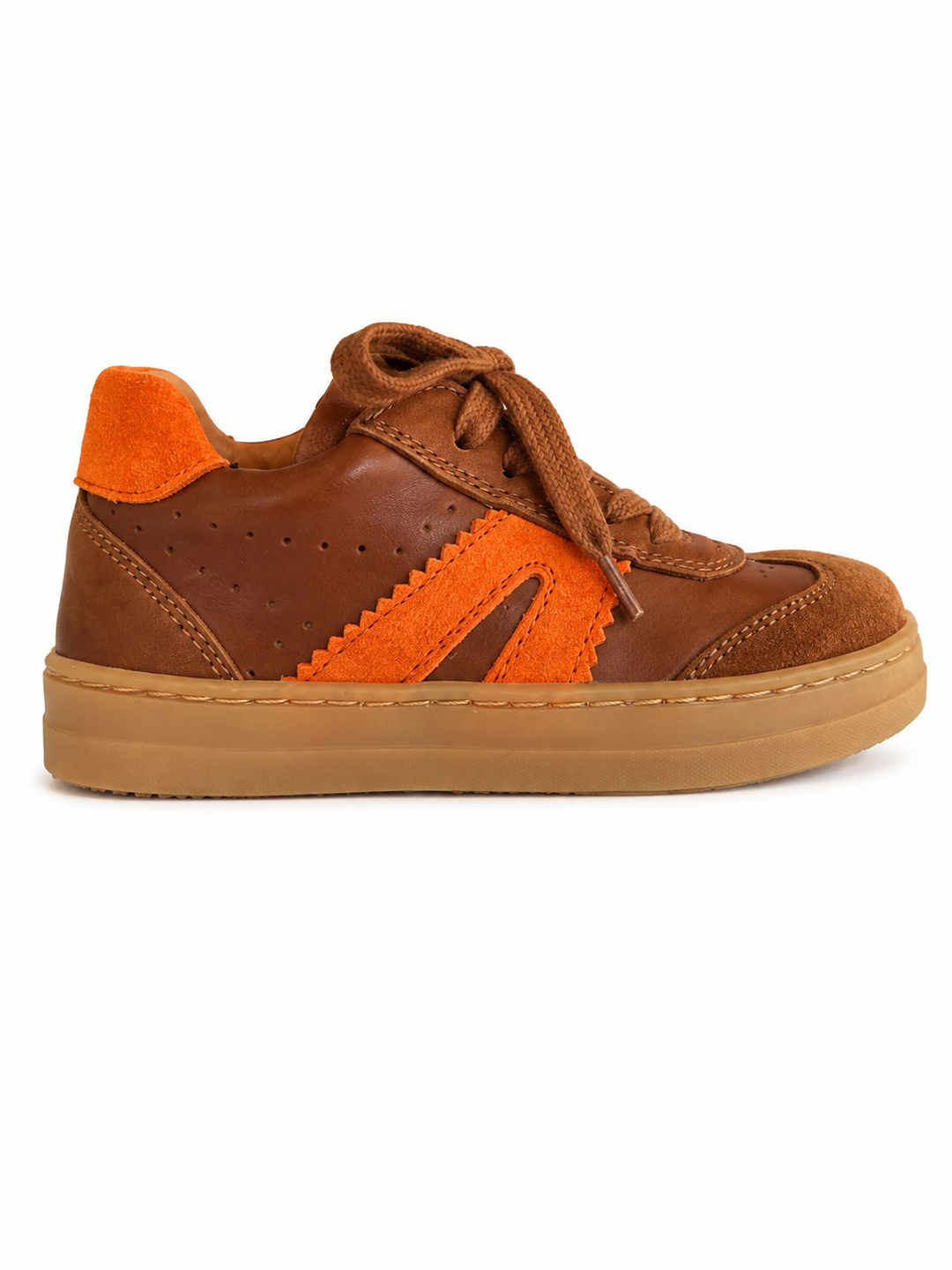 Sneaker donkerbruin