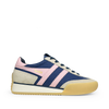 Pacer sneaker navy en roze