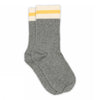 Valda socks - gestreept grijs en geel