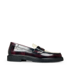 Loafer bordeaux ivoor