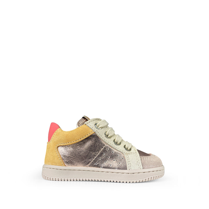 Sneaker roze metallic