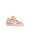 Sneaker roze wit en glitter